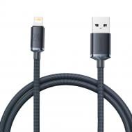 Кабель BASEUS Crystal Shine Series Fast Charging Data Cable USB to iP 2.4 A 1,2 м black (CAJY000001)