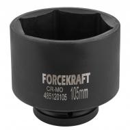 Головка глибока 1'', 105 мм Forcekraft 1 шт. FK-485120105