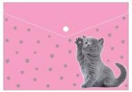 Папка-конверт A4 на кнопке 180 мкм глянец MX32012-14 Maxi