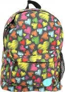 Рюкзак молодежный Bagland Сердечки 29x38x15 см 533664