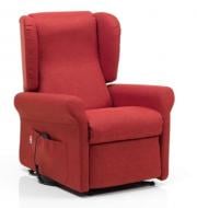Кресло реклайнер Relax Вики красный / черный Кресло реклайнер Relax Вики красный / черный