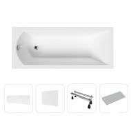 Ванна акриловая Helmken Vespera 510170B76P 137,5х70 см комплект 5 в 1