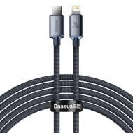 Кабель BASEUS Crystal Shine Series Fast Charging Data Cable Type-C to iP 20W Black 2 м black (CAJY000301)