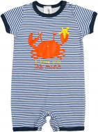 Песочник для мальчика Luna Kids Краб р.74 синий