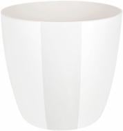 Горшок пластиковый Elho Brussels Diamond round all-in-1 круглый 50 л (193744) белый