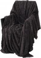 Плед Sherpa Jacquard Boucle 160x200 см баклажановий La Nuit