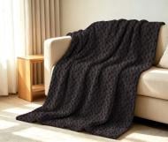 Плед Sherpa Jacquard Boucle 200x220 см баклажановый La Nuit Плед Sherpa Jacquard Boucle 200x220 см баклажановый La Nuit
