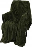 Плед Sherpa Jacquard Boucle 160x200 см зелений La Nuit