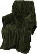 Плед Sherpa Jacquard Boucle 200x220 см зеленый La Nuit