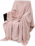 Плед Sherpa Jacquard Boucle 160x200 см пудровый La Nuit