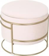 Сундук-пуф Oscar 370х430 мм бежевый/золотой (VWF22A936VA-4) Сундук-пуф Oscar 370х430 мм бежевый/золотой (VWF22A936VA-4)