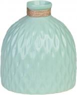 Ваза керамічна Eterna 2804-13 зелена 13 см 2804-13 зелена
