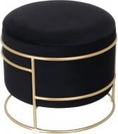 Скриня-пуф Frankie 370х430 мм чорний/золотий (VWF22A936VA-70)