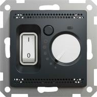 Терморегулятор одноклавишный Schneider Electric Sedna Design без подсветки черный SDD114507 Терморегулятор одноклавишный Schneider Electric Sedna Design без подсветки черный SDD114507