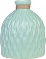 Ваза керамічна Eterna 2804-18 зелена 18 см 2804-18 зелена