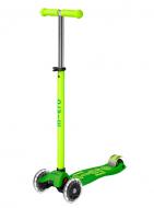 Самокат 3-колесный MICRO серии "Maxi Deluxe Neon LED" – ЗЕЛЕНЫЙ Попугай до 50 кг зеленый MMD232 Самокат 3-колесный MICRO серии "Maxi Deluxe Neon LED" – ЗЕЛЕНЫЙ Попугай до 50 кг зеленый MMD232