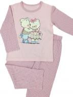 Піжама дитяча для дівчинки Bibo р.128 рожевий 71011
