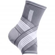 Бандаж для голеностопаFlex с фиксирующим ремнем S EasyFit р. S серый