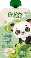 Пюре Galicia из яблок, бананов, брокколи и киви