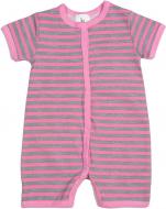 Песочник для девочки Luna Kids в полоску р.80 розовый