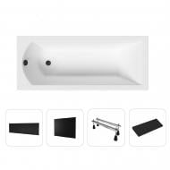 Ванна акрилова Helmken Vespera 499633K35X 149,5х70 см комплект 5 в 1