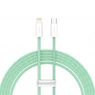 Кабель BASEUS Dynamic Series Fast Charging Data Cable Type-C to iP 20 W 2 м зелений (CALD000106)