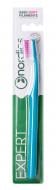Зубная щетка Nordics Expert Curve 6580 голубая с розовой щетиной мягкая