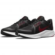 Кроссовки мужские Nike Quest 4 DA1105-001 р.40,5 черно-красные