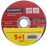 Круг отрезной Expert 6 шт. 125 x 1,6 x 22,2 мм