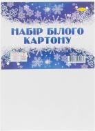 Набор белого картона А4 7 л. 235 г/м2 КБ-А4-7 Апельсин