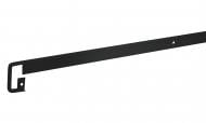 Соединительная планка LuxeForm для столешницы 38 1U R3 600x38x2 мм черный