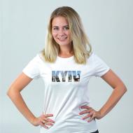 Футболка женская Sol's Imperial Women Kyiv коллаж DTF11502102/408L р.L белый