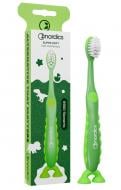 Зубная щетка детская Nordics Premium Kids Dino 6900 Super Soft зеленая мягкая