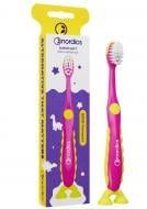 Зубна щітка дитяча Nordics Premium Kids Dino 6900 Super Soft рожева м'яка Зубна щітка дитяча Nordics Premium Kids Dino 6900 Super Soft рожева м'яка