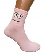 Набор носков женских krazy sox р.36-39 белый/розовый 2 шт.