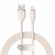 Кабель BASEUS Jelly Liquid Silica Gel Fast Charging Data Cable USB to iP 2.4 A 1,2 м розовый (CAGD000004)