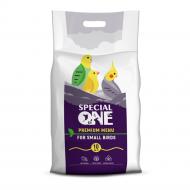 Корм повнораціонний SPECIAL ONE для хвилястих, середніх папуг і екзотичних птахів 10 кг