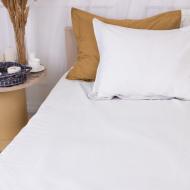 Наволочка поплін Poplin Line 002+015 Lorena 40x60 см білий/коричневий MirSon