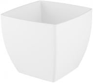 Горшок пластиковый Artevasi SIENA POT квадратный 5 л белый