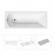 Ванна акриловая Helmken Vespera 7N51E35544 169,5х70,5 см комплект 4 в 1