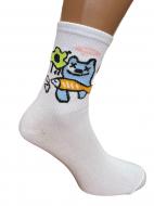 Носки krazy sox 1855 р.36-39 белый с принтом