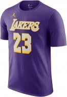 Футболка Nike LAL M NK ES STMT NN TEE HV6272-504 р.L фиолетовый
