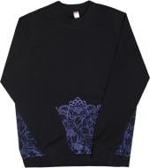 Джемпер для девочки GABBI DG-19-2 Кружева р.128 темно-синий с синим 11762 Джемпер для девочки GABBI DG-19-2 Кружева р.128 темно-синий с синим 11762