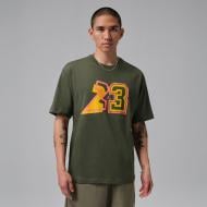 Футболка Jordan M J 23 GFX SS CREW IF3062-325 р.M зеленый