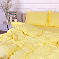 Комплект постельного белья Satin Stripe 30-0003 Intense Yellow 220х240 см желтый MirSon