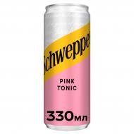 Безалкогольный напиток Schweppes Pink Tonic 0,33 л
