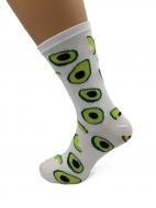 Комплект носков krazy sox р.38-42 желтый/белый 2 шт.