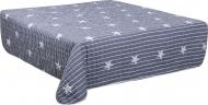 Покривало Білтекc Stars 160x215 см UP! (Underprice) сірий із білим Покривало Білтекc Stars 160x215 см UP! (Underprice) сірий із білим