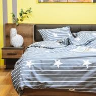 Комплект постельного белья Stars 1,5 серо-синий UP! (Underprice) (без простыни)