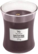Свеча ароматическая Woodwick Medium Black Plum Cognac 275 г